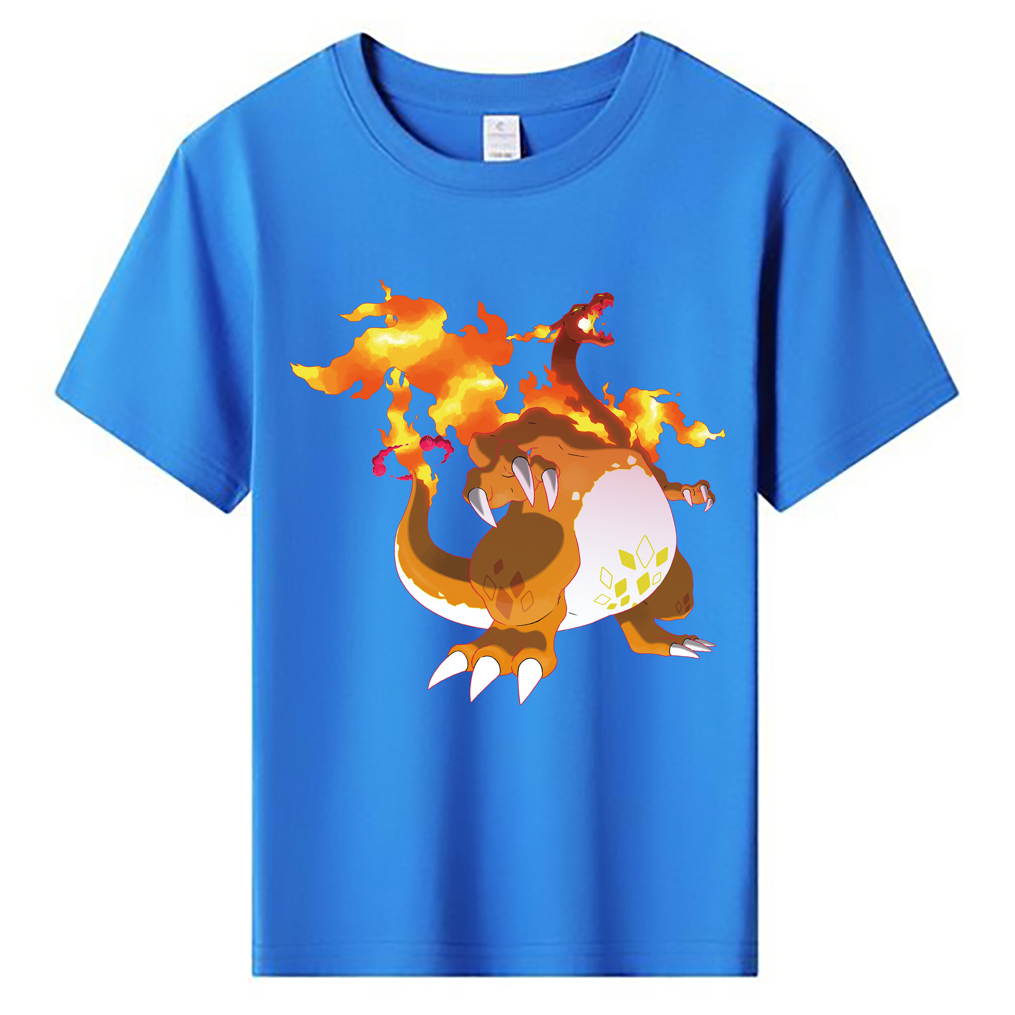 （画像用） ポケットモンスター Pokémon 綿100％キッズTシャツ（フロントプリント）